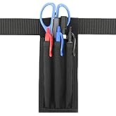 VEPKOIT Belt Pen Holder, Pocket Protectors for Pens and Pencils, Tactical Pencil Pouch for Outdoor Work, Detachable Molle Pen