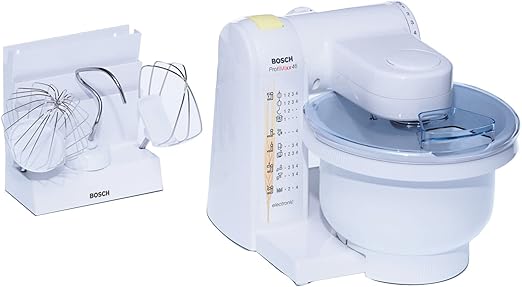 Amazon De Bosch Mum4600 Kuchenmaschine Mum4 3 9 Liter 3 9 Liter Rezept Buch Weiss