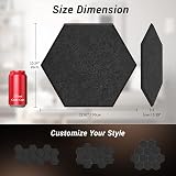 TONOR 36 Pack Hexagon Acoustic Panels 12 x 10 x 0.4 High Density Sound Panels view 4