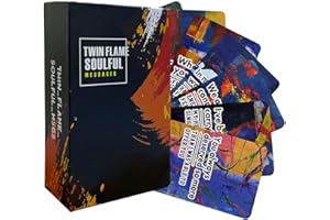 Han Yu Bowen Modernist Love Oracle Cards Twin Flame Oracle Cards，Oracle Decks，Message of Love Oracle Cards,Tarot Cards for Beginners，Twin Flame, Soulmate Messages