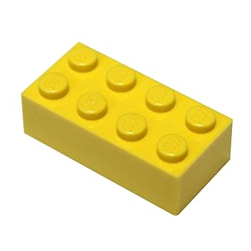 orange lego bricks