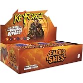 KeyForge: &AElig;mber Skies Display | 12 Decks Featuring House Skyborn, 200 New Cards, Skybeasts, &amp; House Enhancement Bonus, Ages 12+, 2+ Players, 45 Mins
