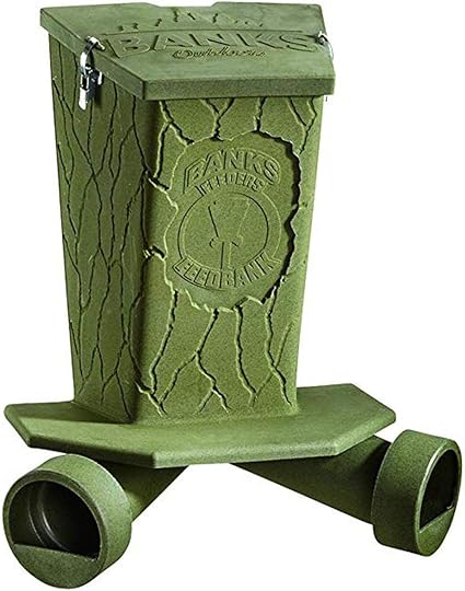 Amazon Com Banks Outdoors Feed Bank Gravity Feeder 40 Lb