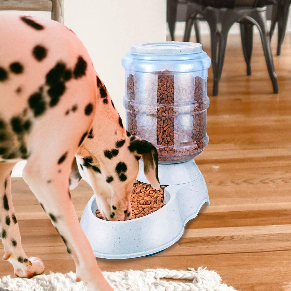 gravity feed dog feeder