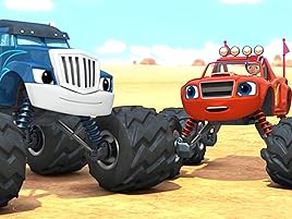 blaze and the monster machines team truck challenge
