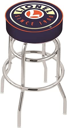Lionel Blue Bar Stool