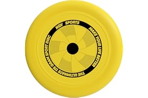 NQV Ultimate Disc, Colourful Flying Disc 175g for Adult Competitive & Casual Play on Lawn Beach Pool Backyard
