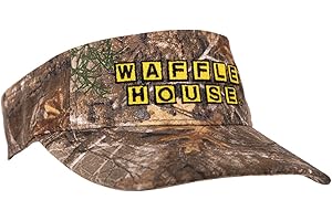 Realtree Color Camo WH Embroidery Logo Visor | Adjustable Velcro Backing | Limited Edition for Men, Women and Kids