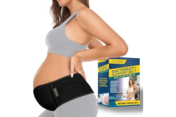 ChongErfei Pregnancy Belly Band Maternity Belt Back Support | Abdominal Binder Back Brace - Pregnancy Waist Cincher