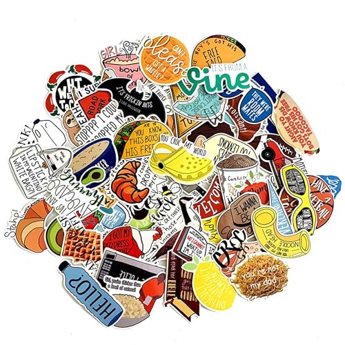 Fresh Stickers – Bunte Vinyl-Aufkleber Für Laptop, Flasche & Co. – Wasserdicht & Stylisch