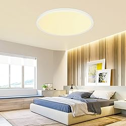 MOONSEA 48W Dimmable LED Flush Mount Ceiling