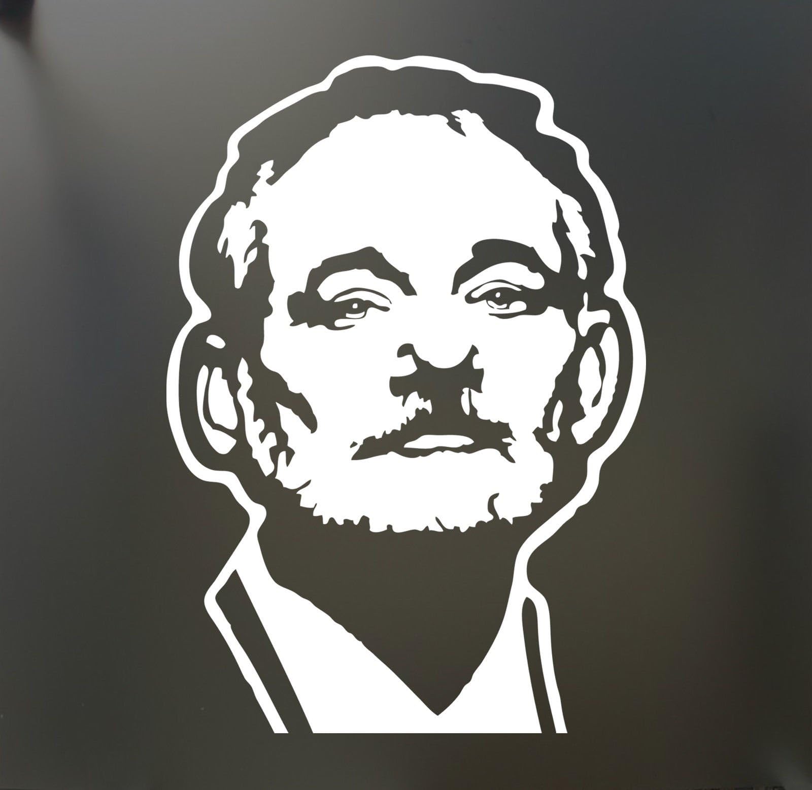 Bill Murray Sticker Funny Caddyshack Truck Car The Window Bumper, Die Cut Vinyl Decal for Windows, Cars, Trucks, Tool Boxes, laptops, MacBook - virtually Any Hard, Smooth Surface