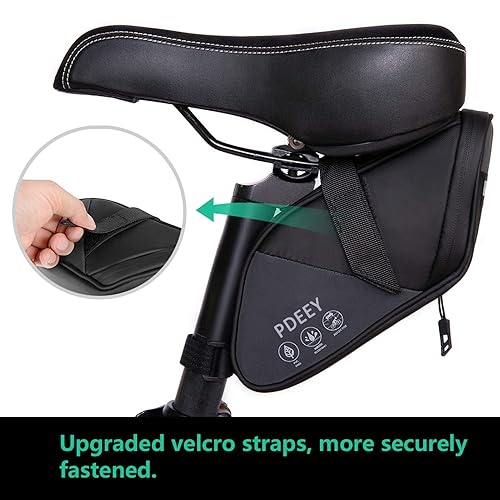 Bike Saddle Bag, Bicycle Under Seat Pouch, Cycling Wedge Pack for - Main Image