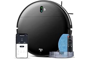 Robot Vacuums and Mop Combo, 2 in 1 Self Vacuum Cleaner Robot, Slim, with Wi-Fi/Voice/App, Schedule, Strong Suction, Self-Cha