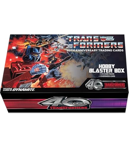 【新品未開封】トランスフォーマー 40周年記念 トレーディングカードセットG1 Amazon.com: Transformers Collectible Trading Cards: 40th