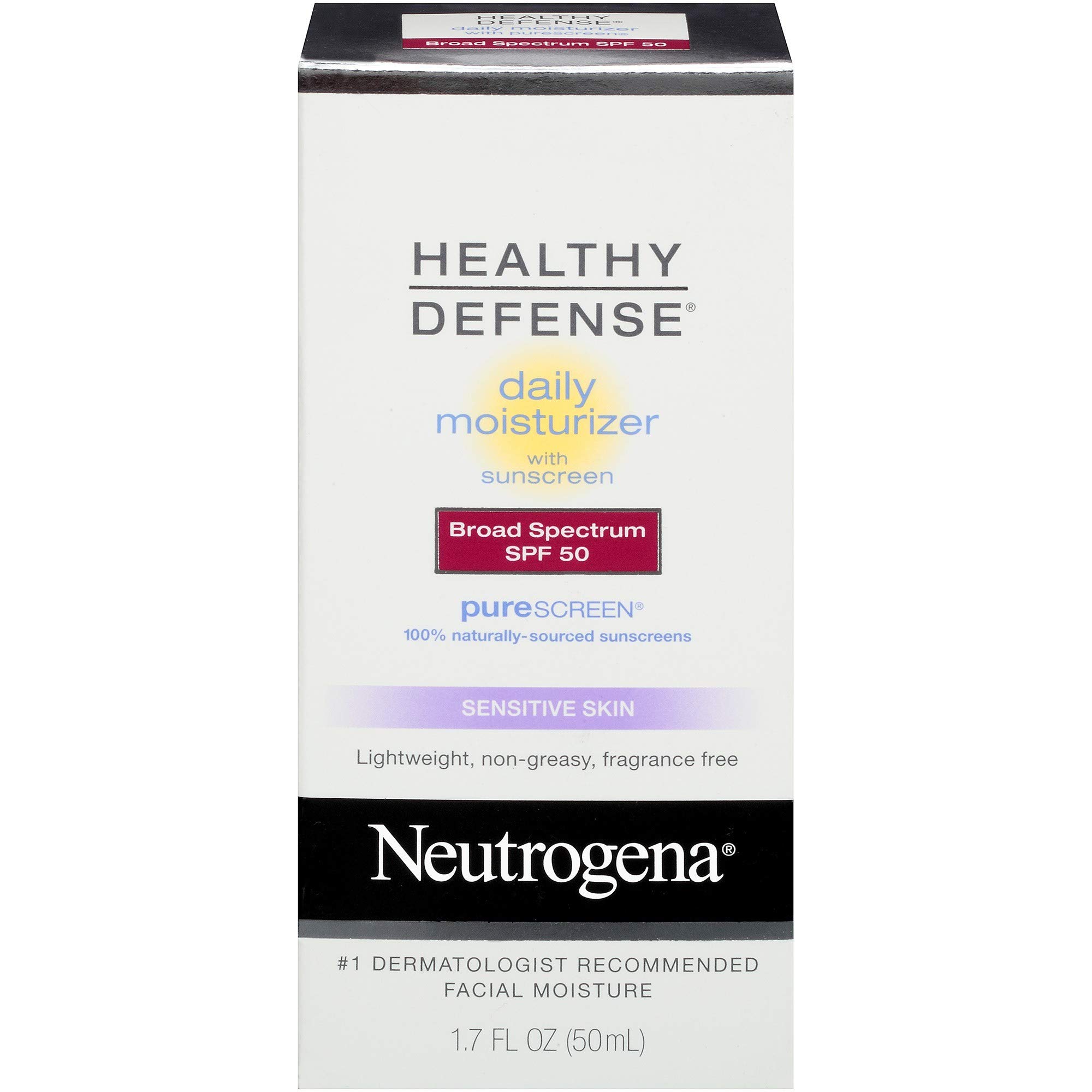 neutrogena sensitive skin spf