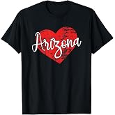 I Love Arizona Cool Arizona State Love T-Shirt