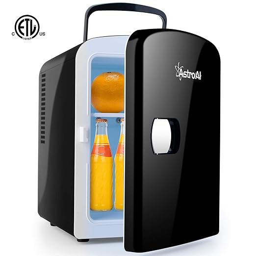 Amazon.com: AstroAI Mini Fridge Portable AC/DC Powered ...