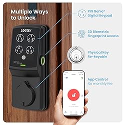 Lockly Secure Pro Wi-Fi Smart Door Lock, Keyless