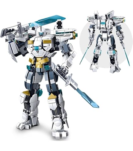 Amazon.com: LQPFBSM Ice Warrior Mech Building Blocks Sets