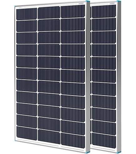300W Flexible 18V Mono Solar Panel Home RV Rooftop Camping Off-Grid Power