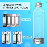 Philips Carbonating Bottles 1L Twin Pack Reusable PET Sparkling Water Bottles view 3