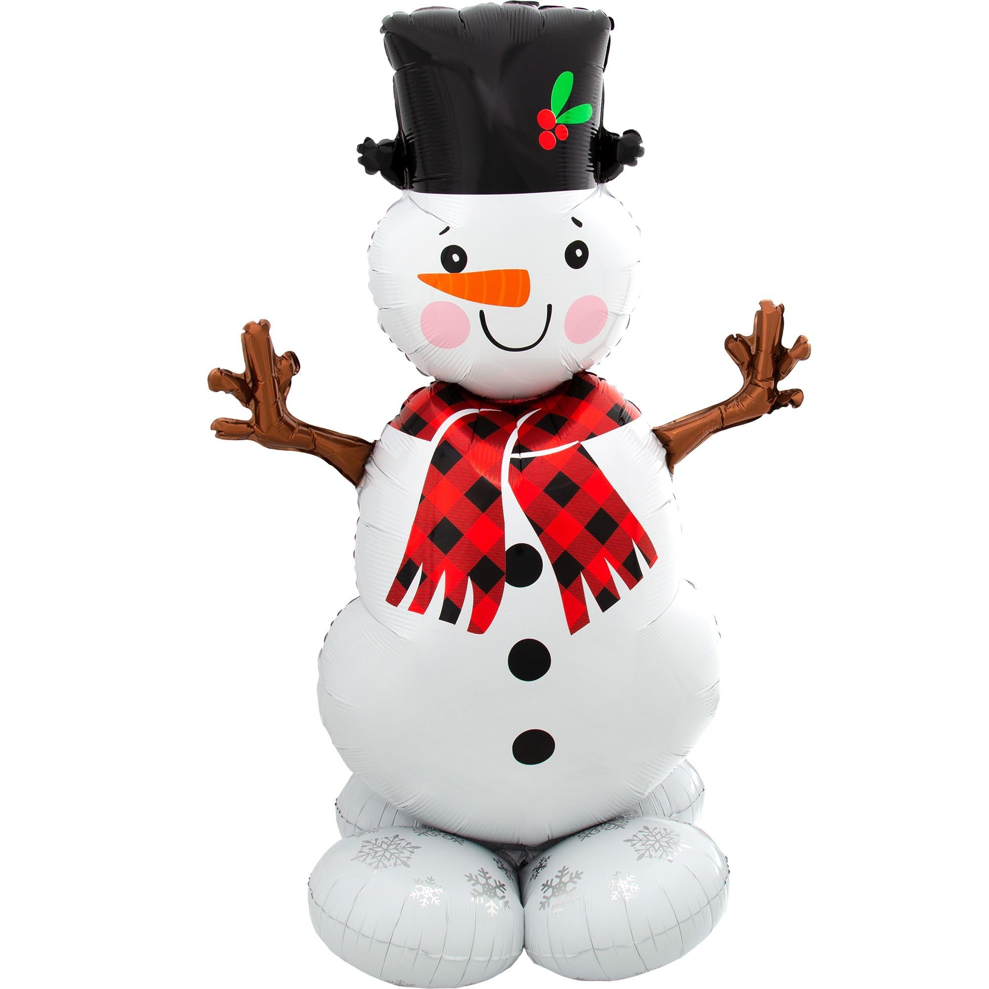 Amscan Anagram 8311811- Christmas Snowman Airloonz Air-Filled Balloon - 55"