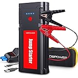 DBPOWER 2500 Amp 12-Volt Upgraded Portable Lithium Jump Starter- for up to 8.0L Gasoline/6.5L Diesel Engines, Car Power Start