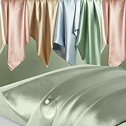 Silk Pillowcase for Hair and Skin, Mulberry Silk