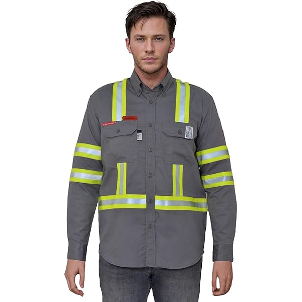 Size Chart BOCOMAL FR Shirts For Men Hi Vis High Visibility