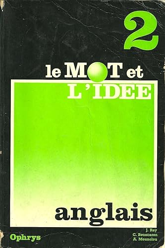 Download Le Mot et l'idée 2 : anglais PDF