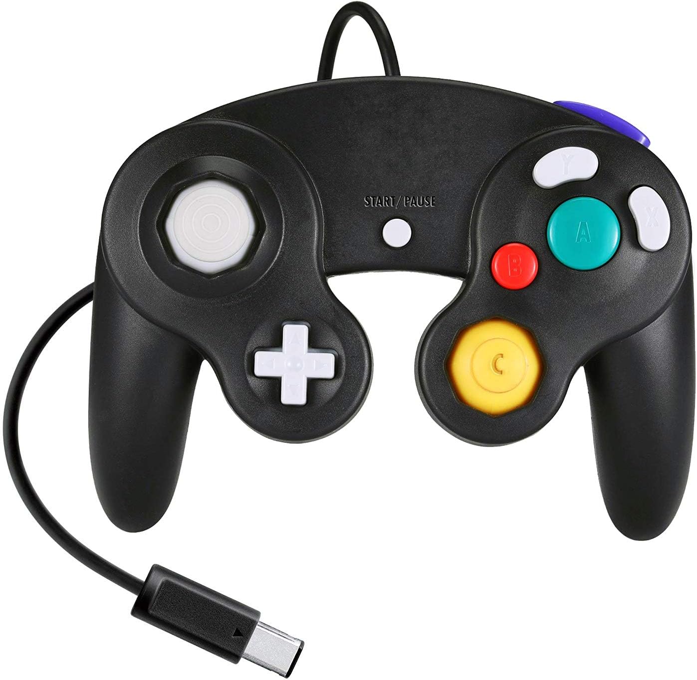 AreMe Gamecube Accessories Bundle - AC Power Supply Adapter, AV Cable, Wired Controller, Extension Cable and Memory Card for Nintendo Gamecube NGC System: Computers & Accessories
