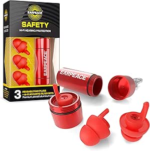 EarPeace HD Protección Auditiva de Alta Fidelidad (Tapones ...