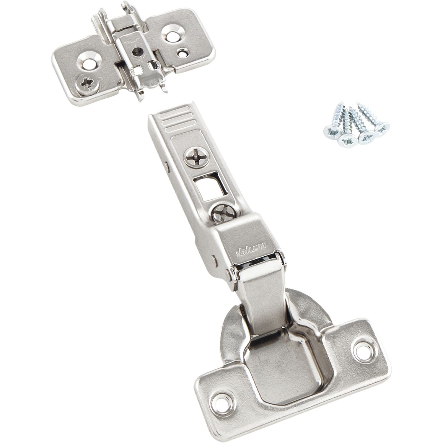 Blum Clip top Blumotion Furniture Hinge Integrated 107 Degree Set Square., 105030619