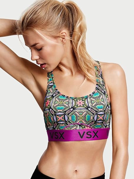 Amazon Victoria S Secret ヴィクトリアシークレット Racerback Sport Bra スポーツブラ ヨガ カラー Multi Modern Batik サイズxs 日本サイズ S 並行輸入品 フィットネス トレーニング スポーツブラ 通販