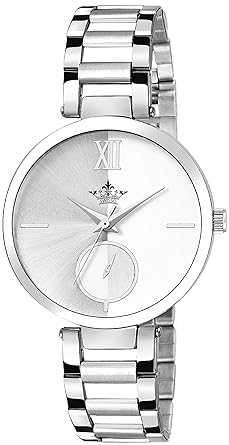 Exclusive Collection Silver Dial Analogue Watch - for Women, Girls(SW003WMN)