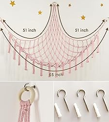Stuffed Animal Storage Hammock or Net Corner