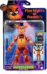 Jazwares Five Nights at Freddy's Withered Freddy 5-Inch Jumpscare Figure view 2