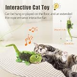 Migipaws Touch Activated Flapping Lizard Cat Toy with USB Rechargeable Battery view 2