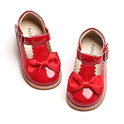 Toddler Little Girl Red Mary Jane Dress Shoes
