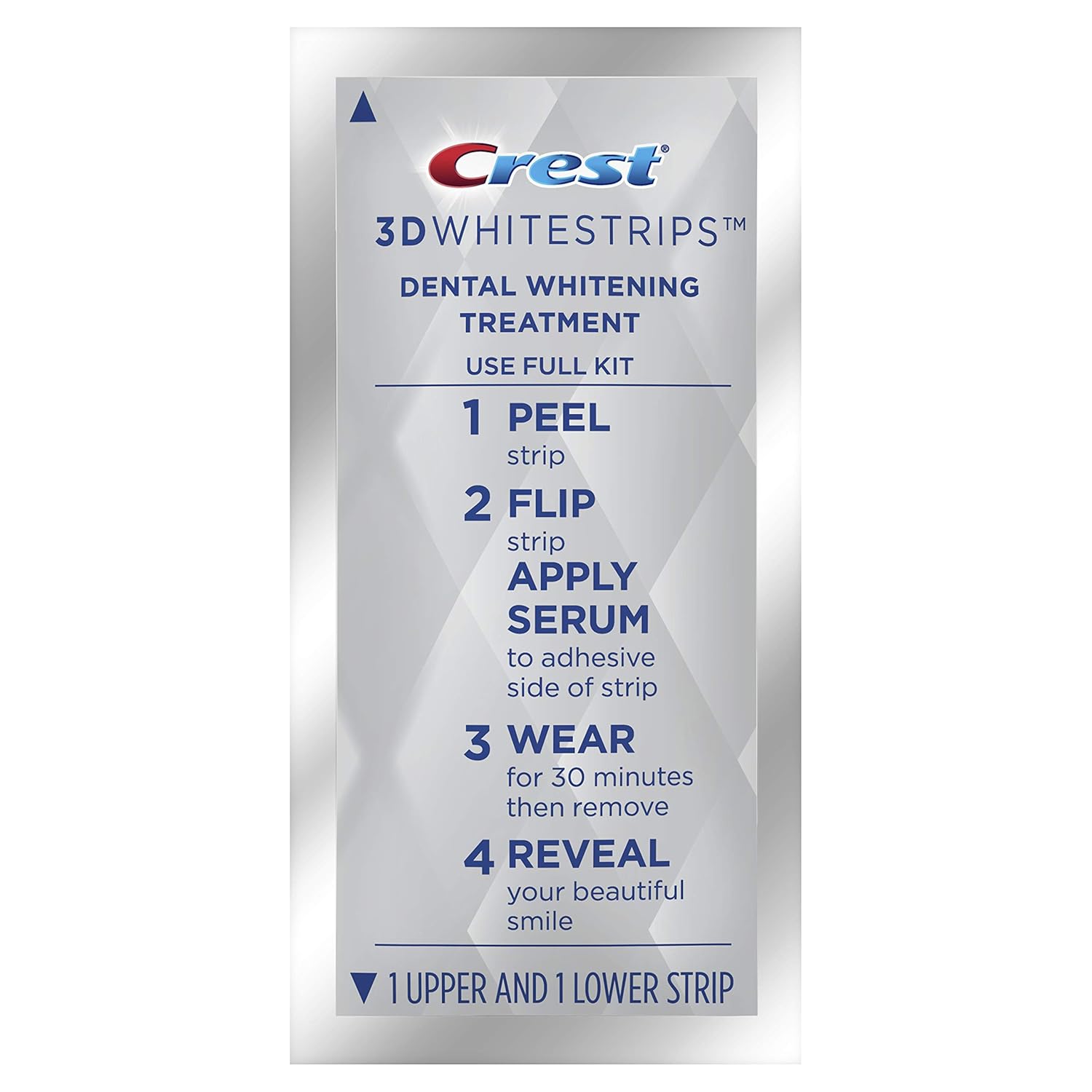 White Whitestrips Vivid Plus Teeth Whitening Kit, 24 ...