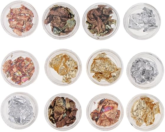 Amazon 金箔 ケース入り ジェルネイル用品 Dネイル ステッカーツール Diy ネイルシールステッカー Sm Sunnimix ネイルアートキット 通販