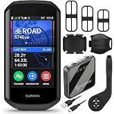 Wearable4U - Garmin Edge 1050 Premium Cycling Computer, Vivid Color Touchscreen Display, Built-in Speaker, Advanced Training with Garmin Speed and Cadence Sensors and Power Bank Bundle
