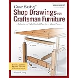 Great Book of Shop Drawings for Craftsman Furniture, Revised & Expanded Second Edition: Authentic and Fully Detailed Plans fo