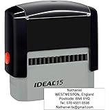 Trodat Printy 4927 Personalised Custom Office, Business And Teacher Stamp 9 Lines Of Text 74294