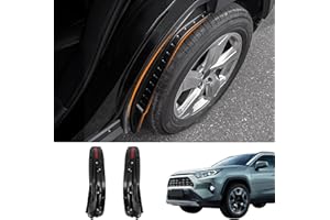 Bomely Mud Flaps Compatible with 2019 2020 2021 2022 2023 2024 Toyota Rav4 Fender Flares Black Rear Splash Guards for Toyota Rav4 Accessories 2pcs