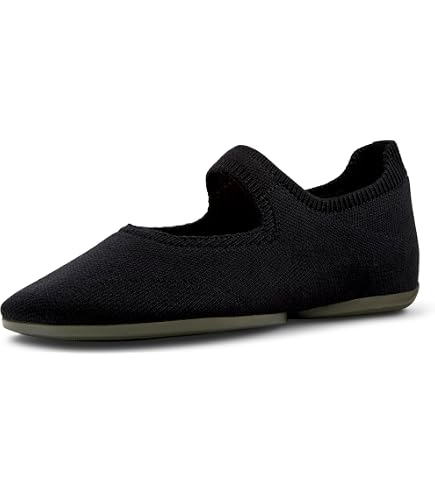 Amazon.com | Camper Women's Right Nina, Moccasin/Ballerina, Black