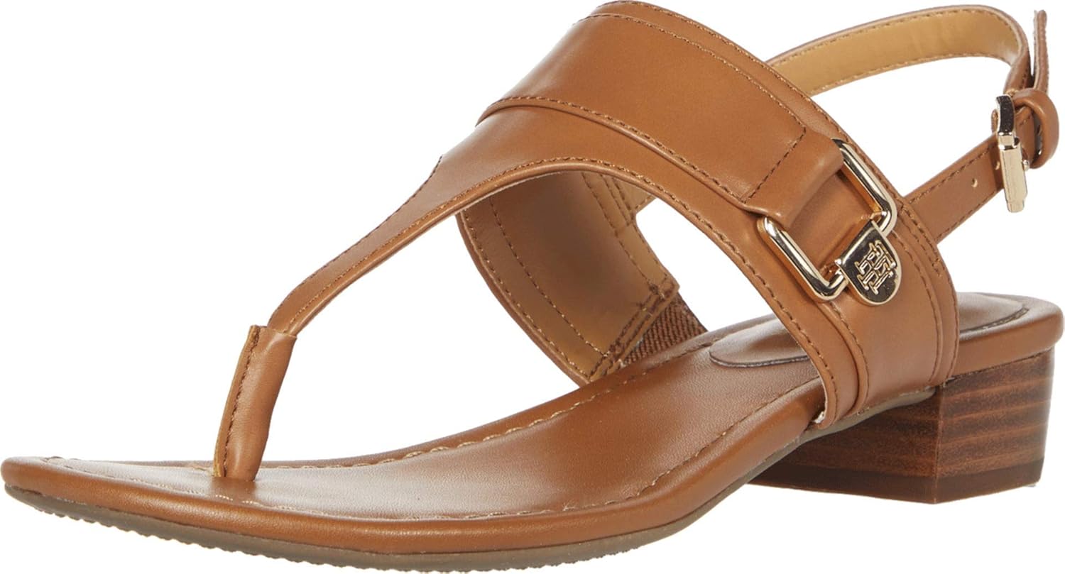 tommy hilfiger block heel sandals