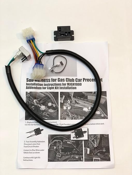 Club Car Radio Wiring Harness 36 Volt Golf Cart Wiring