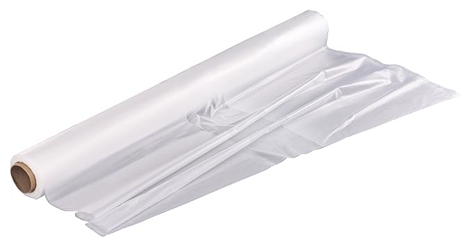 peha® Abdeckfolie 50m x 4m (200m²), gefaltet auf 1m, Rolle aus Spezial-PE